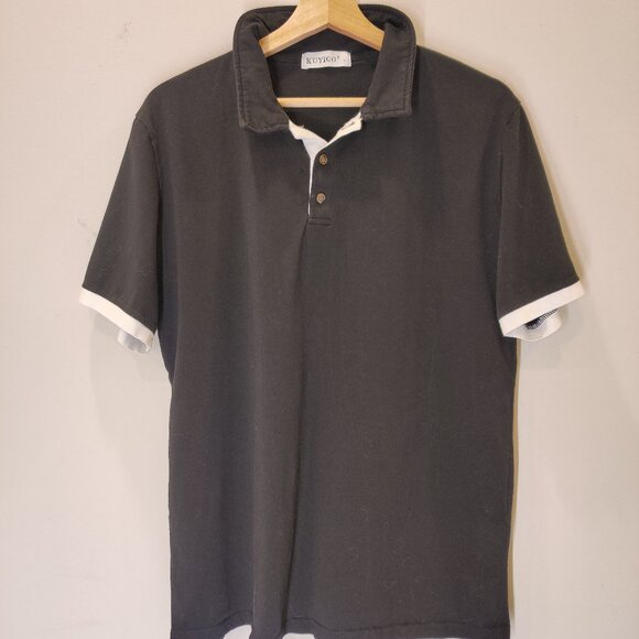 4 Pack Mens Classic Dry Fit Short Sleeve Polo Shirts Casual Basic | Cotton - Picture 1 of 9